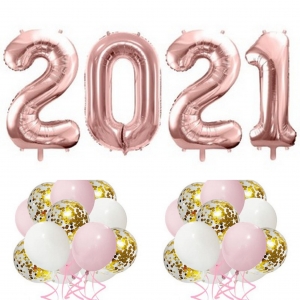 Różowe balony 2021 rok